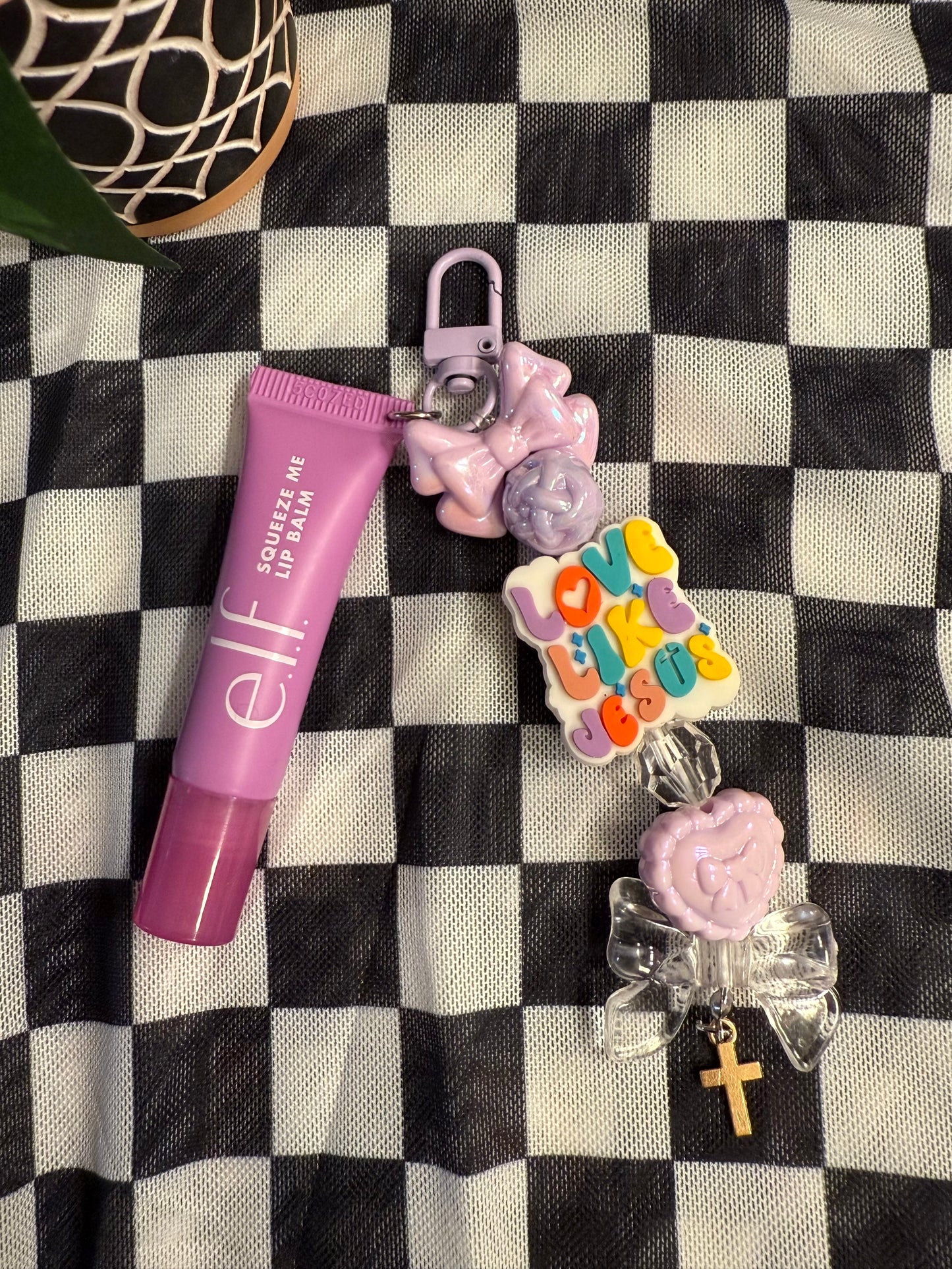 Lip Balm Keychain (with e.l.f. balm)