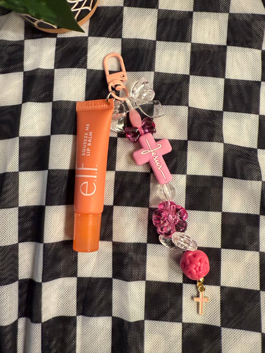 Lip Balm Keychain (with e.l.f. balm)