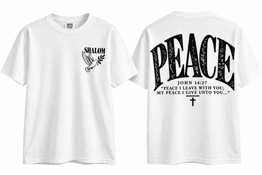 SHALOM Peace Tee — John 14:27