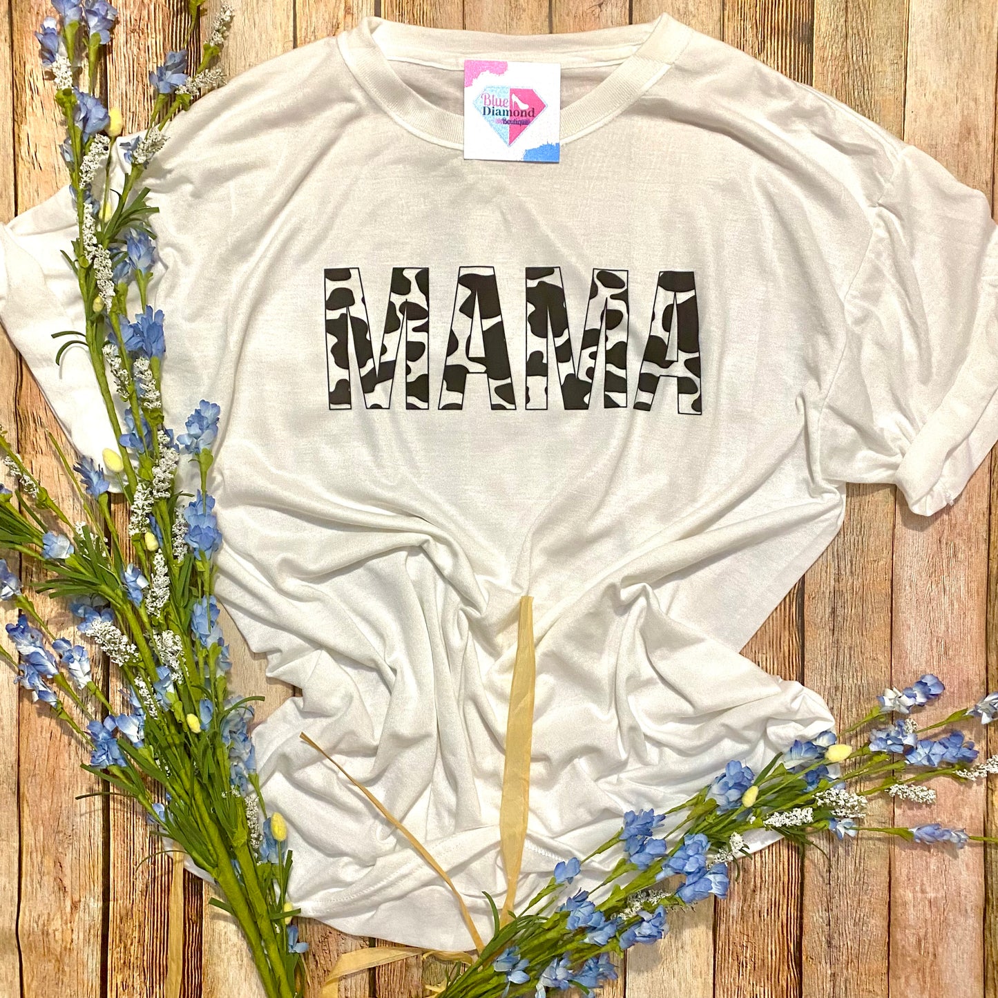 Cow Print Mama shirt